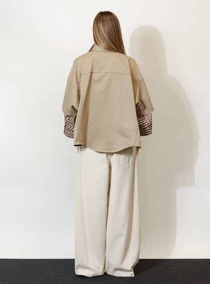 Brunello Cucinelli Linen And Cotton Blend Shirt