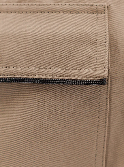 Brunello Cucinelli Linen And Cotton Blend Shirt