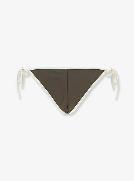 Brunello Cucinelli Nylon Bikini Bottoms With Contrasting Profiles