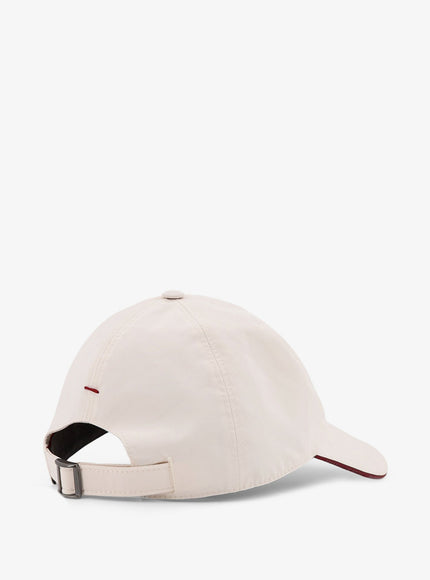Brunello Cucinelli Nylon Hat With Embroidered Logo On The Front