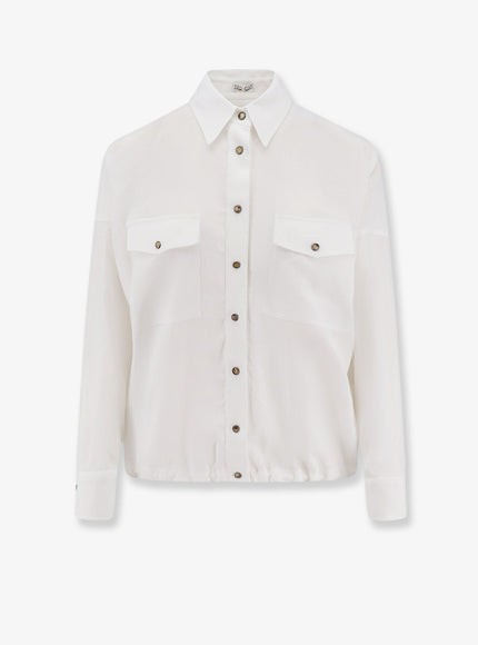 Brunello Cucinelli Cotton Shirt White