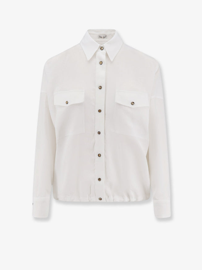 Brunello Cucinelli Cotton Shirt White