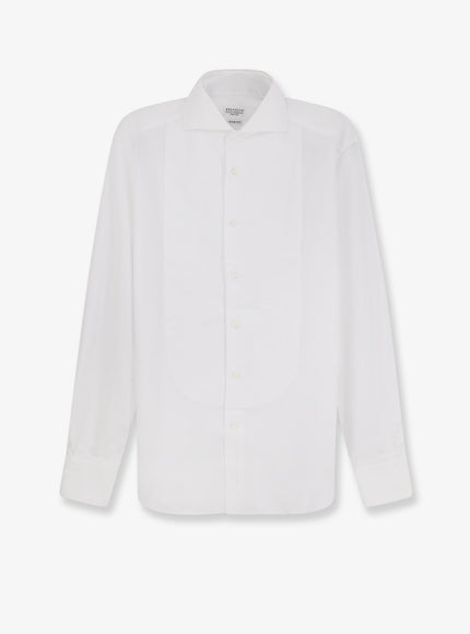Brunello Cucinelli Cotton Shirt M Bianco