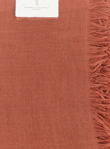 Brunello Cucinelli Cashmere And Silk Scarf