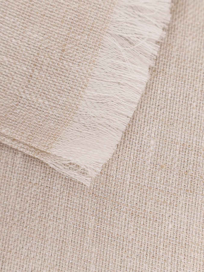Brunello Cucinelli Sparkling Linen Scarf