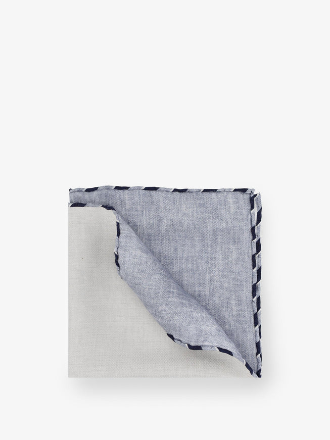 Brunello Cucinelli Silk Pocket Uni Panama