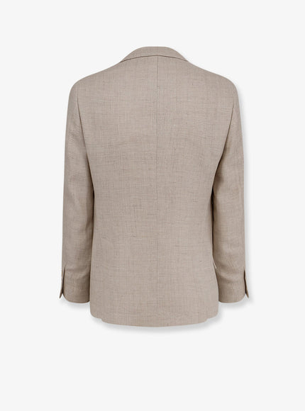 Brunello Cucinelli Silk, Linen And Wool Suit