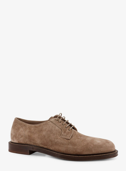 Brunello Cucinelli Suede Lace-Up