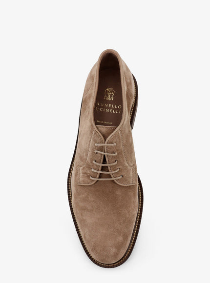 Brunello Cucinelli Suede Lace-Up