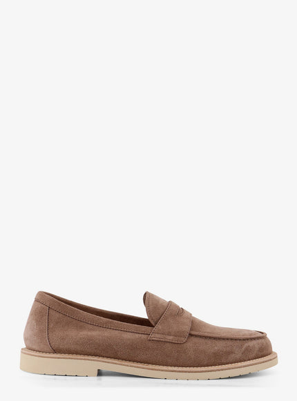 Brunello Cucinelli Suede Loafers Koala