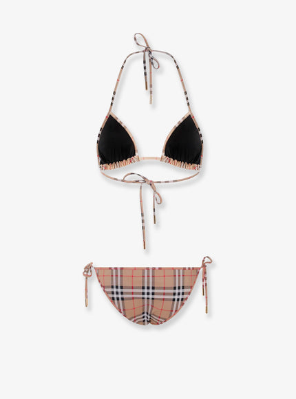 Burberry Cobb Bikini With Traditional Check Pattern