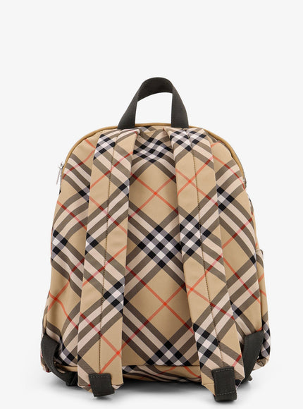 Burberry Essential Backpack With Check Pattern