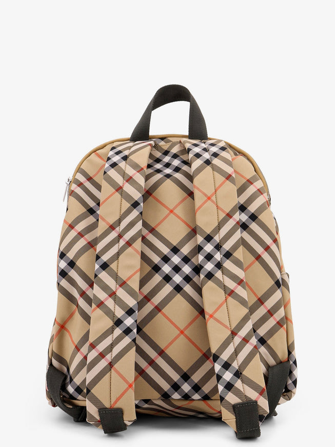 Burberry Essential Backpack With Check Pattern