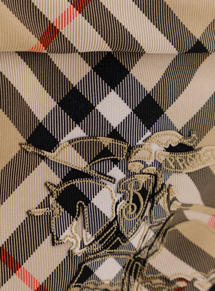 Burberry Essential Backpack With Check Pattern