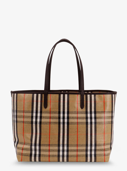 Burberry Highlands Coated Canvas Shoulder Bag