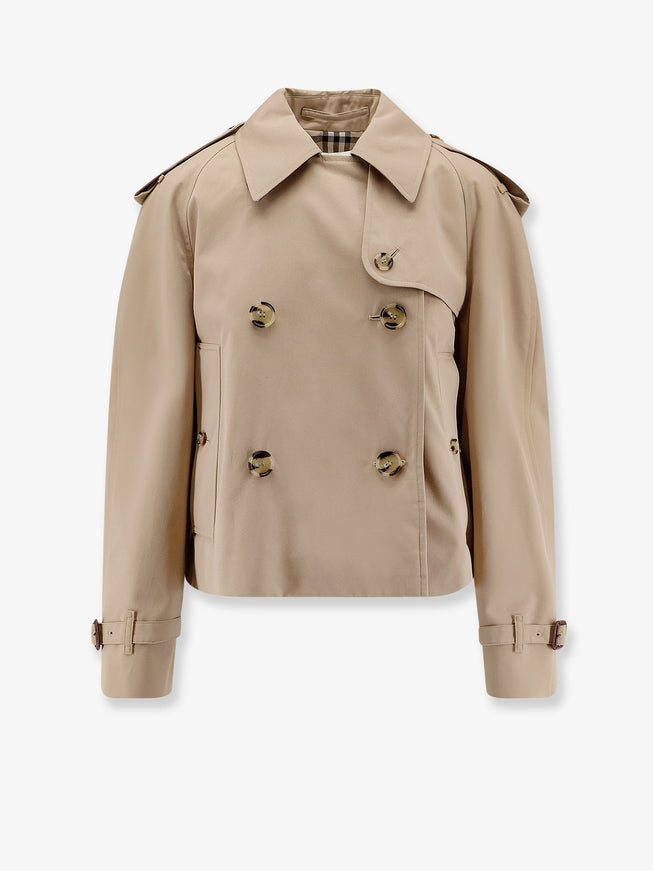 Burberry Haltye Organic Cotton Waterproof Jacket Honey