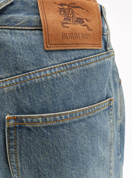 Burberry Dexter Jeans With Traditional Check