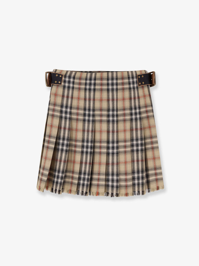 Burberry Skye Cotton Kilt