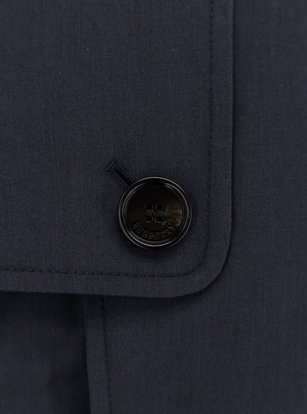 Burberry Highbury Cotton Blend Trench