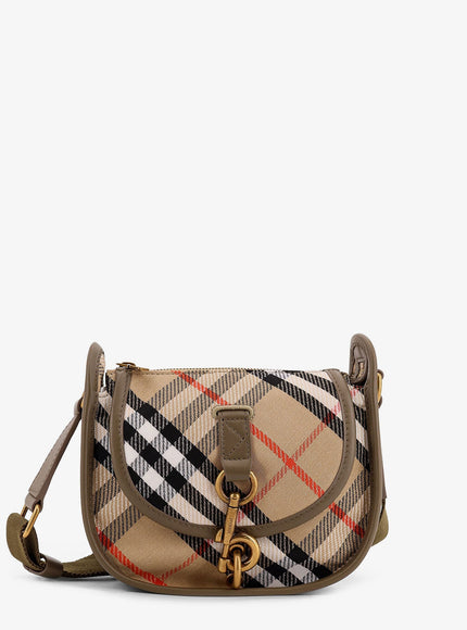 Burberry B Clip Mini Water-Repellent Canvas Crossbody Bag Uni Sand