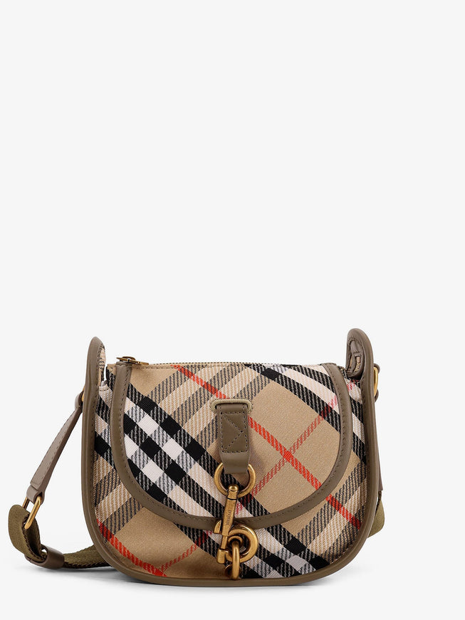 Burberry B Clip Mini Water-Repellent Canvas Crossbody Bag Uni Sand