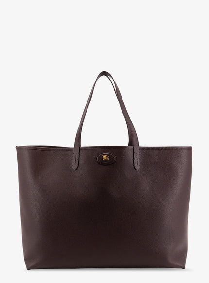 Burberry Reversible Shopping Bag With Check Pattern Uni Sand Peat