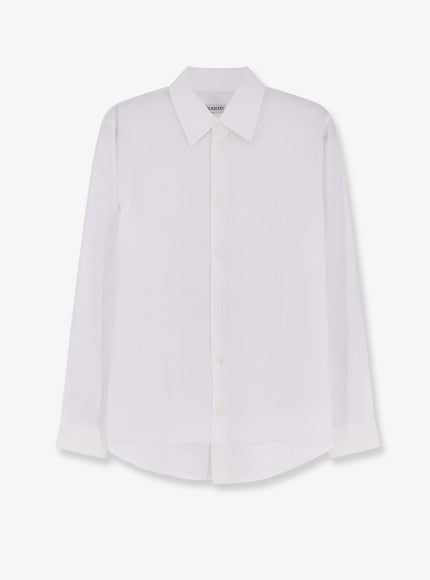 Burberry Sam Organic Cotton Shirt Optic White