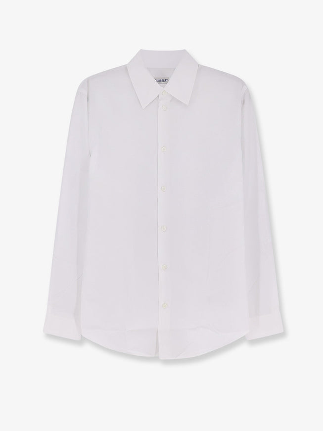 Burberry Sam Organic Cotton Shirt S Optic White