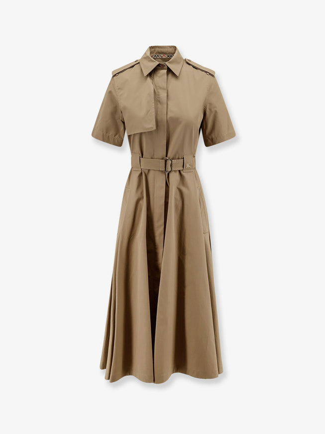 Burberry Tanya Cotton Chemisier Dress 10 Puddle