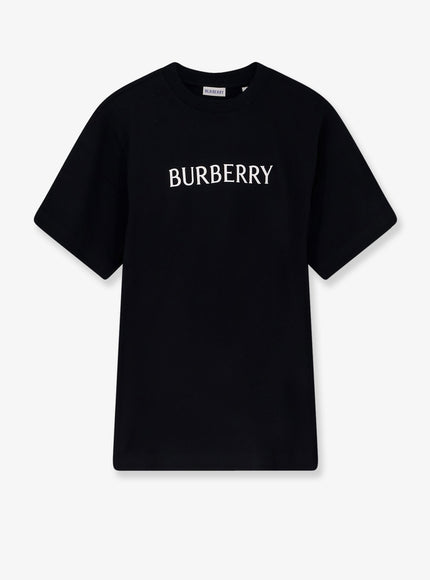 Burberry Seth Organic Cotton T-Shirt Black