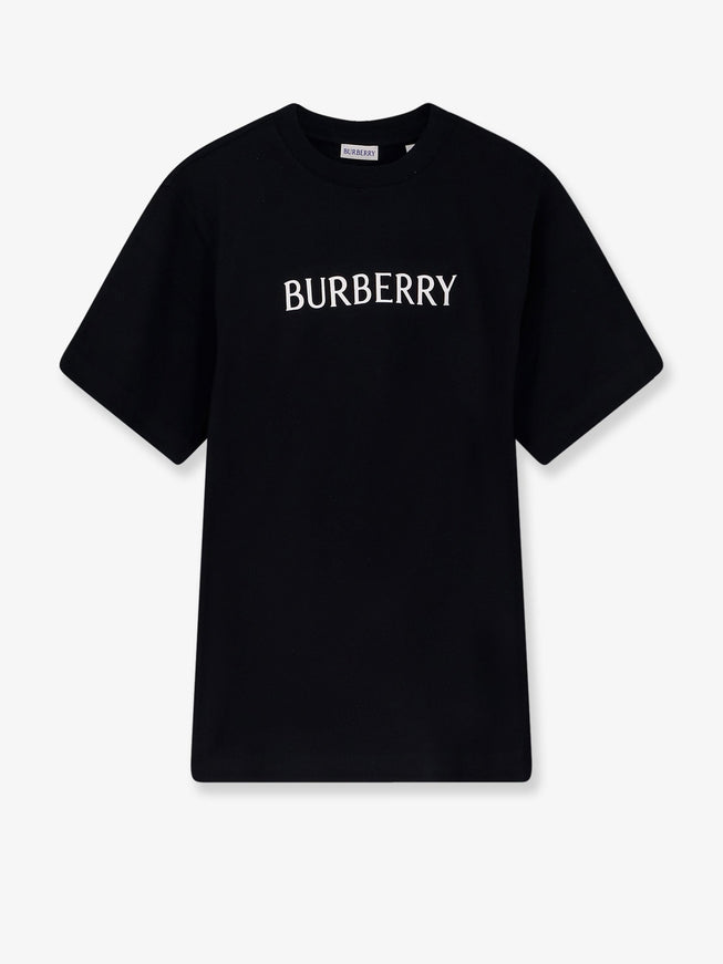 Burberry Seth Organic Cotton T-Shirt Black
