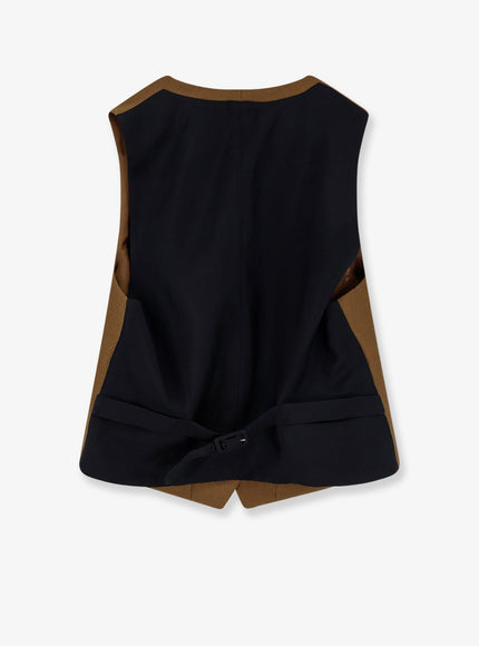 Burberry Warren Wool And Mohair Vest