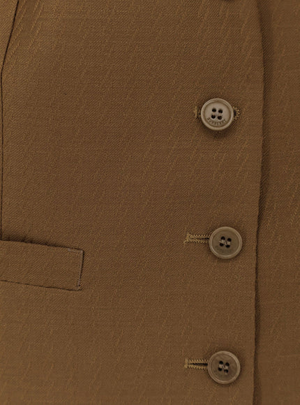 Burberry Warren Wool And Mohair Vest