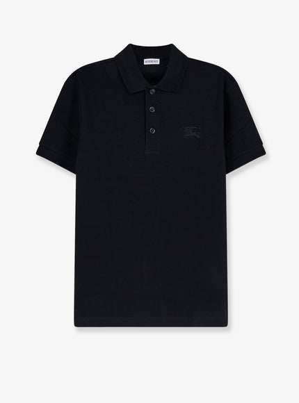 Burberry Cotton Polo Shirt Black
