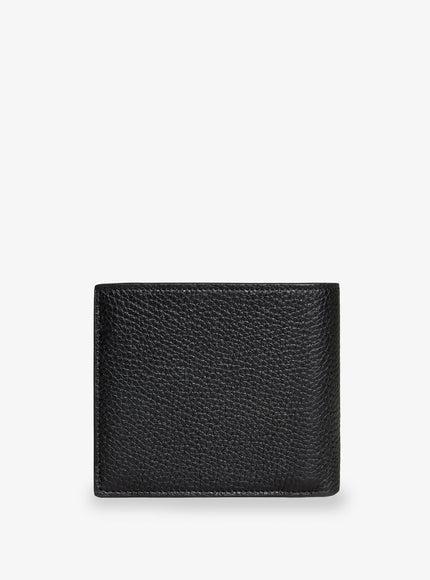 Celine Bi-Fold Leather Wallet With Coin