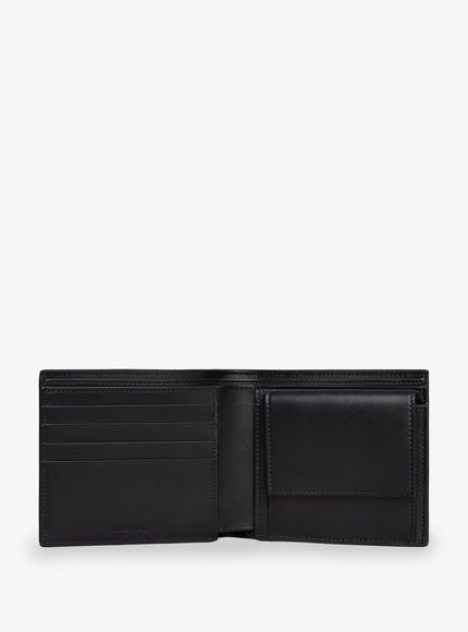 Celine Bi-Fold Leather Wallet With Coin