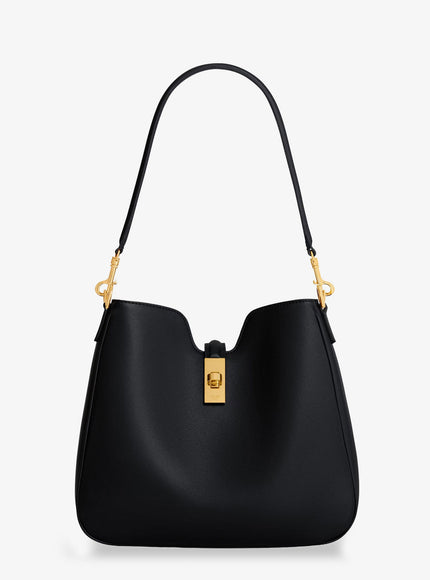 Celine Camille 16 Small Leather Crossbody Bag Uni Black