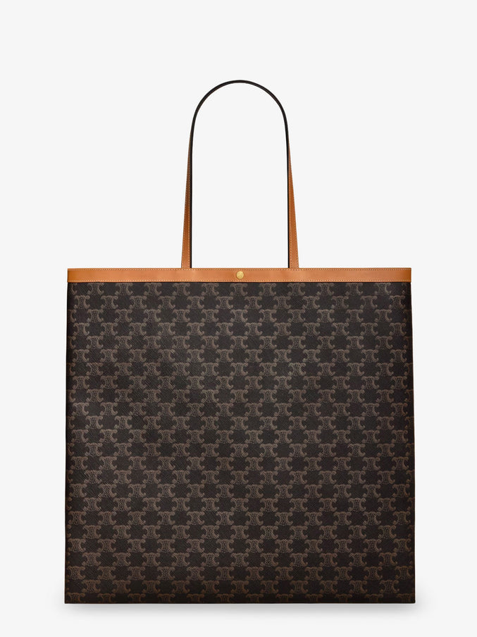 Celine Triomphe Fabric Shopper Bag
