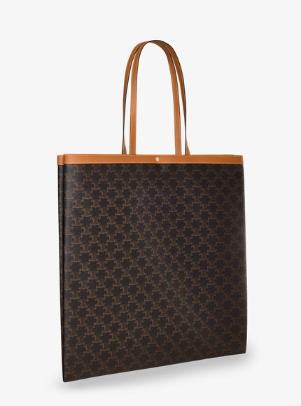 Celine Triomphe Fabric Shopper Bag