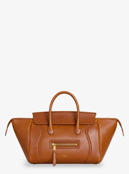 Celine New Luggage Small Leather Crossbody Bag Uni Soft Tan