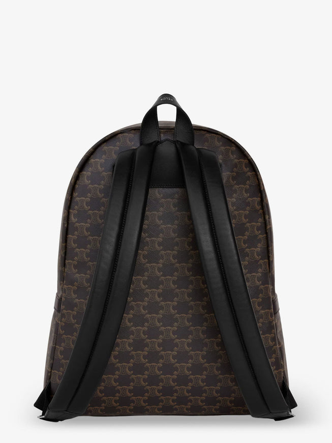 Celine Triomphe Coated Canvas Backpack