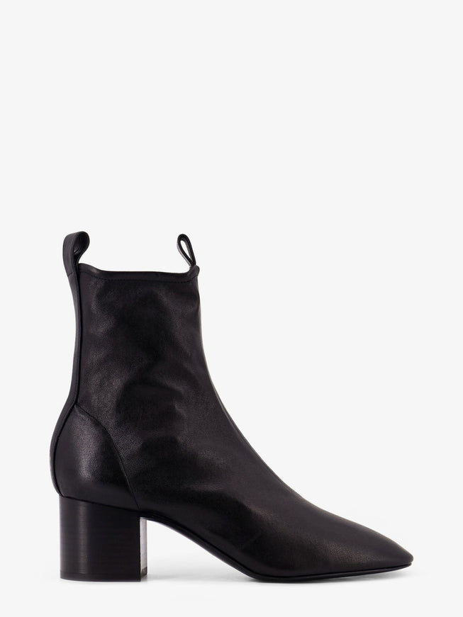 Celine Cheri Leather Boots Black