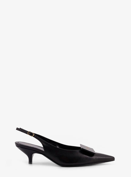 Celine Signature Leather Pumps Black