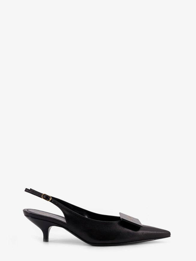 Celine Signature Leather Pumps Black