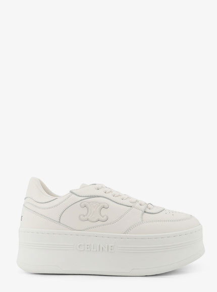 Celine Block Sneakers With Side Triomphe Logo Opticwhite