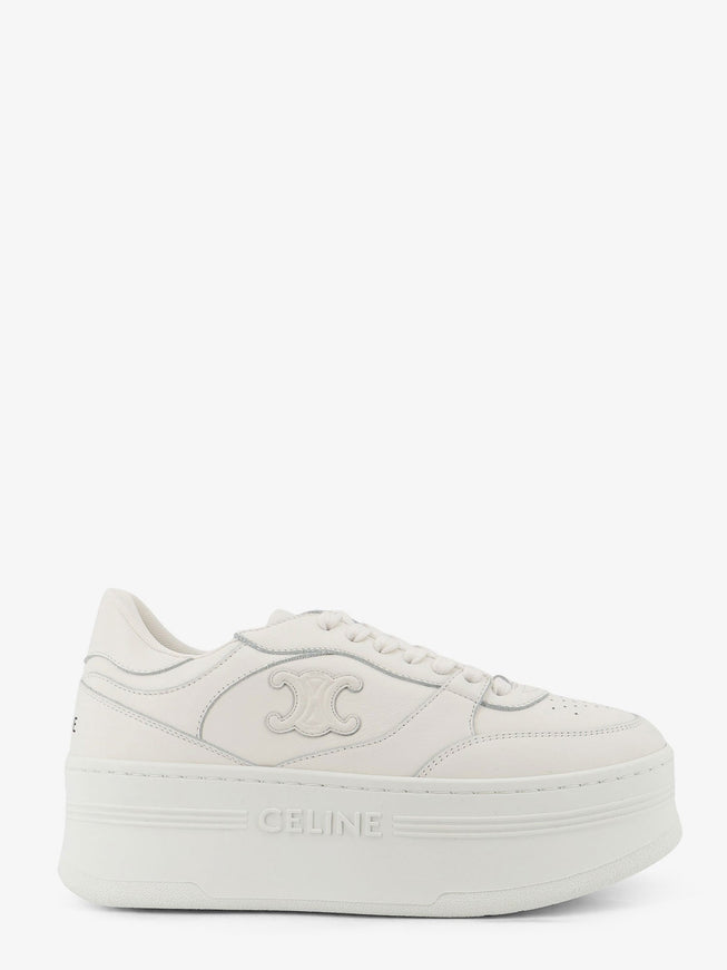 Celine Block Sneakers With Side Triomphe Logo Opticwhite