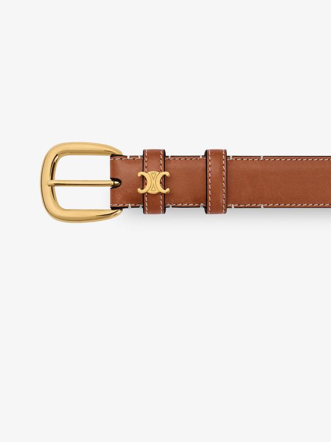Celine Vivienne Leather Belt