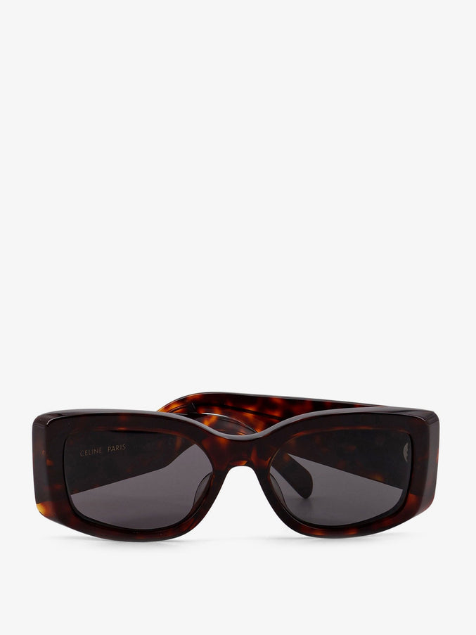 Celine Triomphe Xl 01 Acetate Sunglasses Uni Red Havana