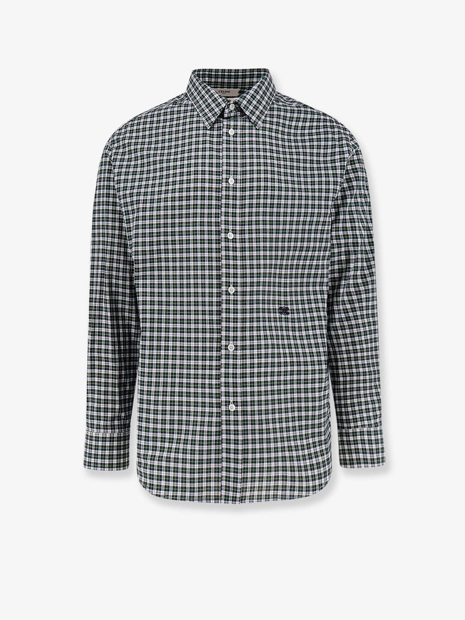 Celine Cotton Shirt Blancvertjaune