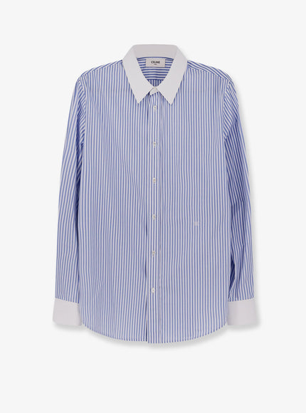 Celine Striped Cotton Shirt Craiebleuciel